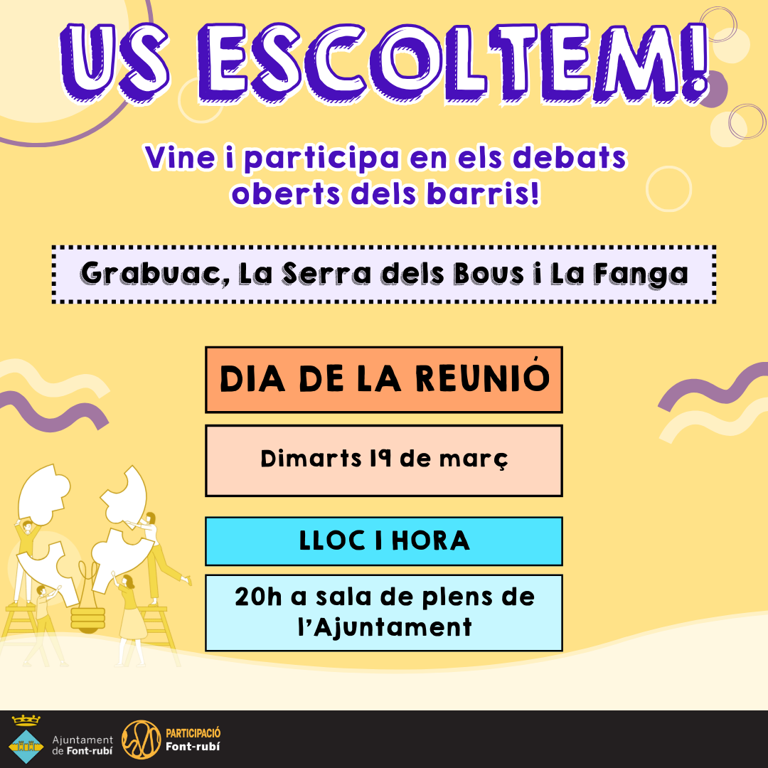 Us Escoltem! - Grabuac, La Serra dels Bous i La Fanga