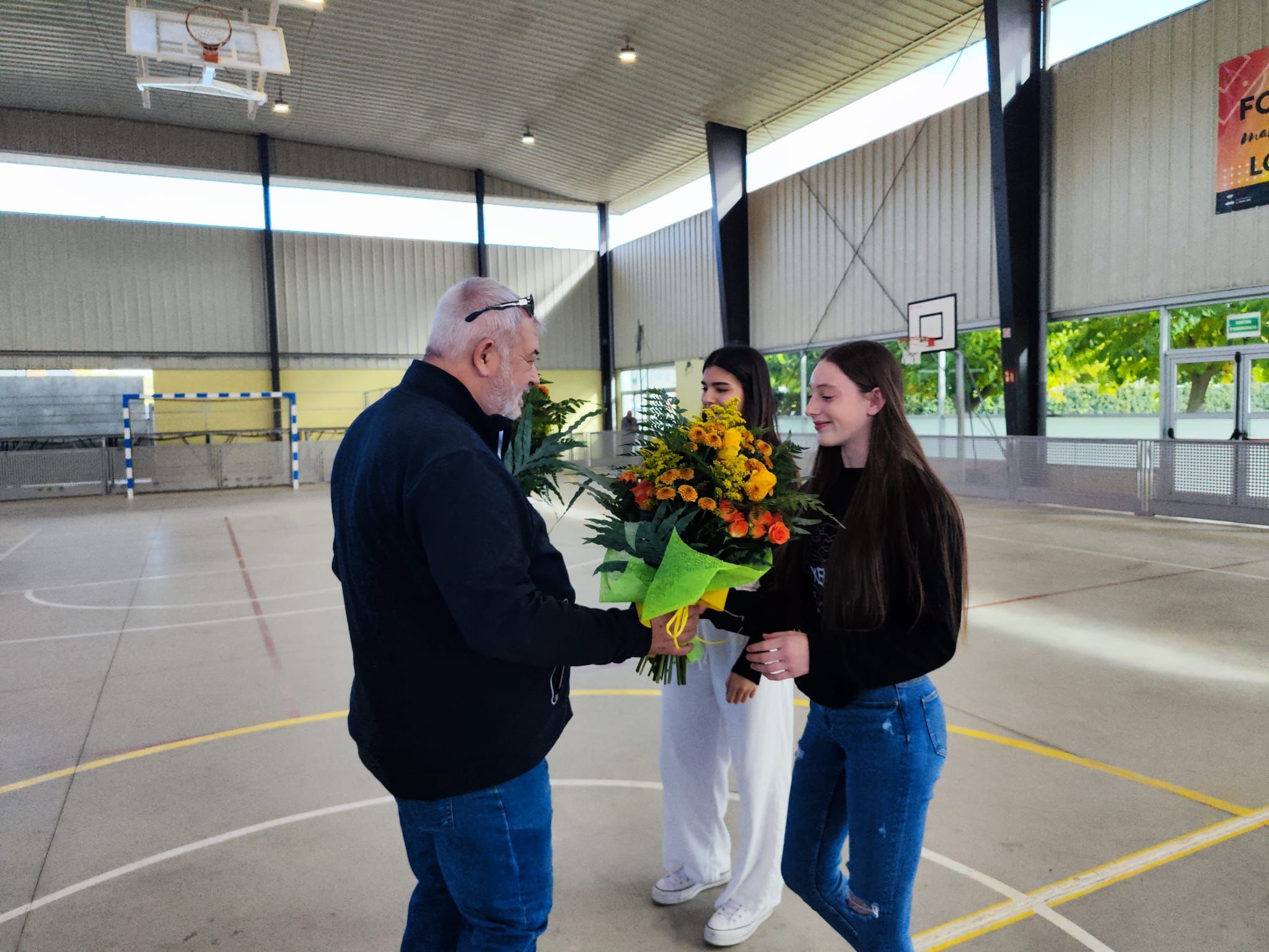 Homenatge a les patinadores de Font-rubí, Ivet Ashurst Nohales i Jordina Blanch Doblas