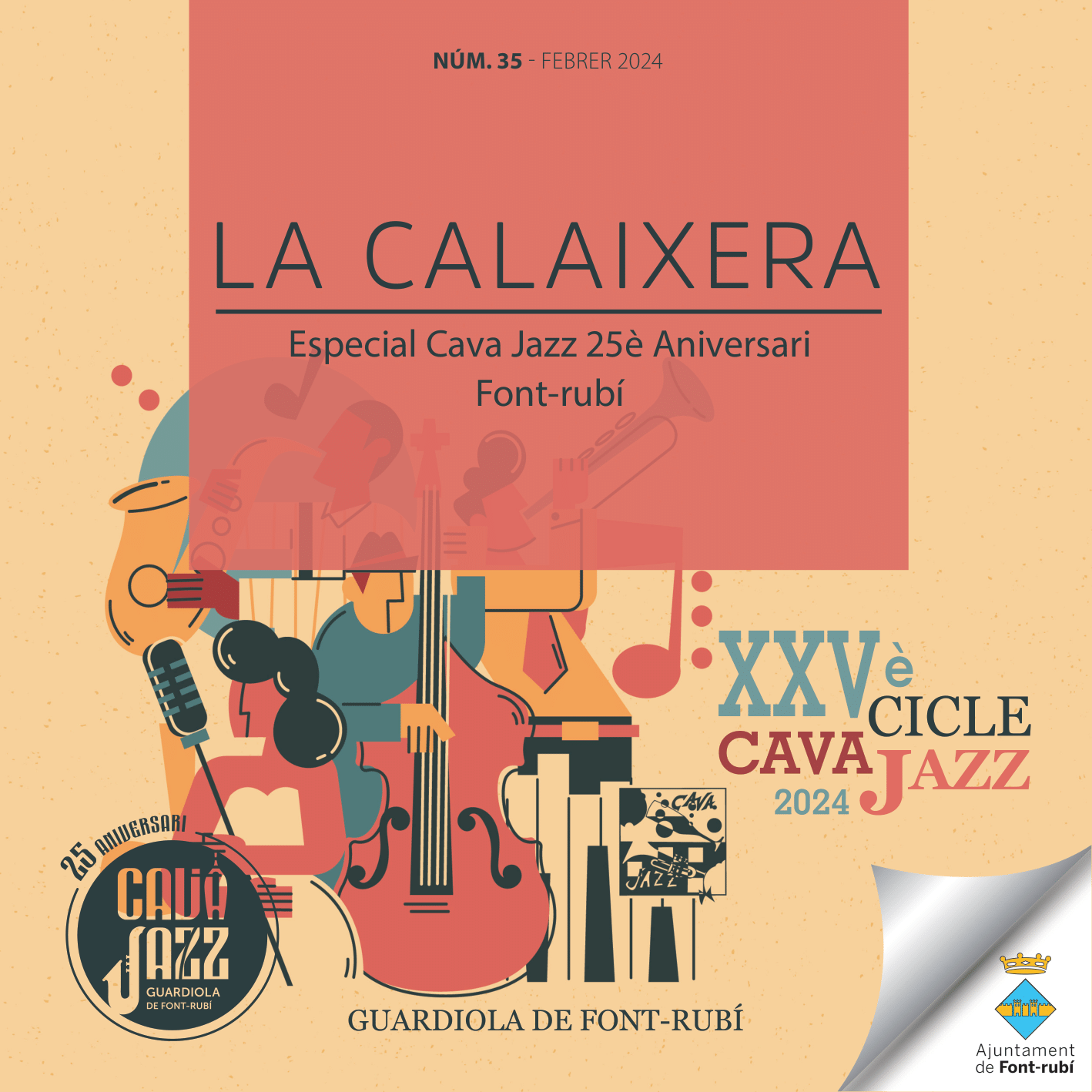 La Calaixera - Febrer, Especial 25è Aniversari del Cicle Cava Jazz