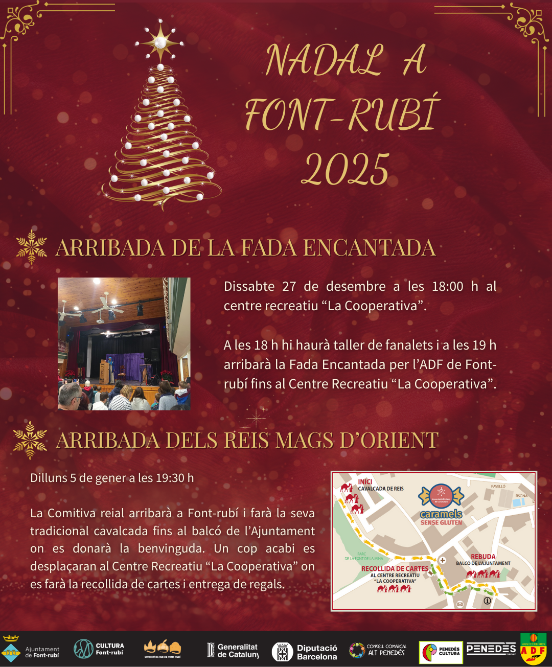 Nadal Font-rub&iacute; 2024 - Actes del 27 de desembre i 5 de gener