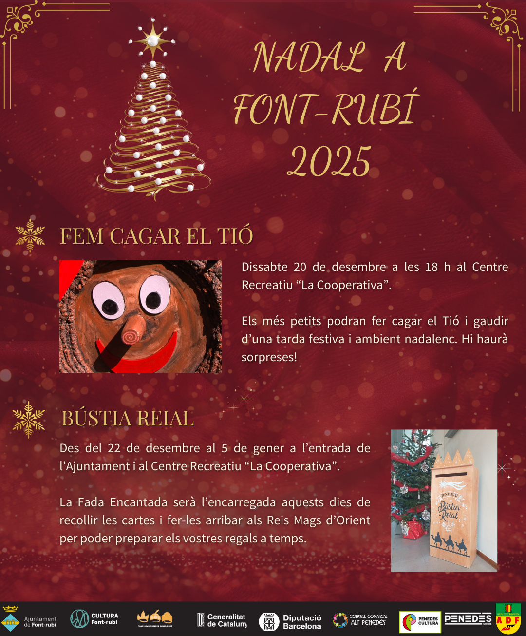 Nadal Font-rub&iacute; 2024 - Actes del 20 de desembre i 22 desembre