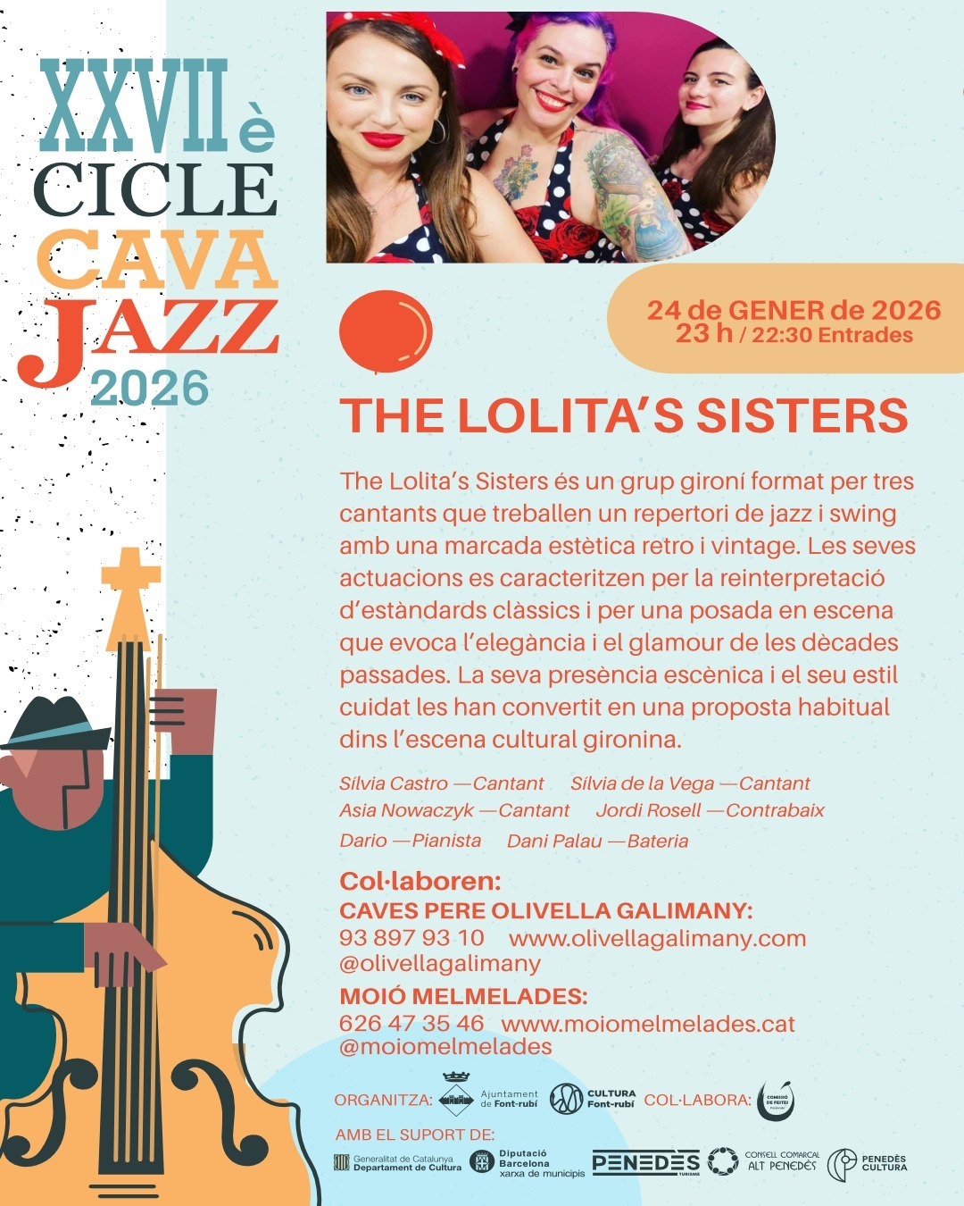 Primer concert del Cicle Cava Jazz 2026