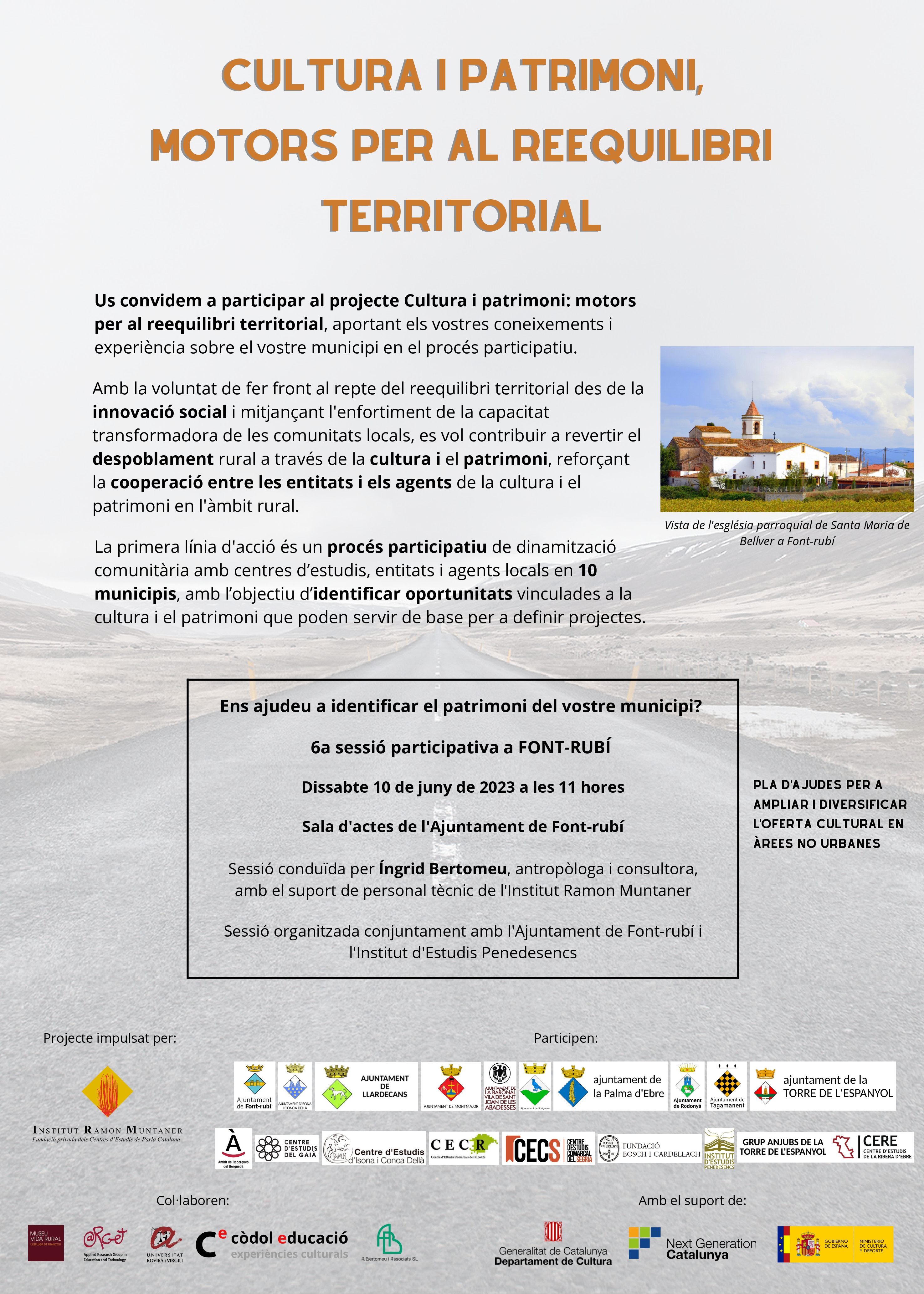 Jornada Cultural a Font-rubí