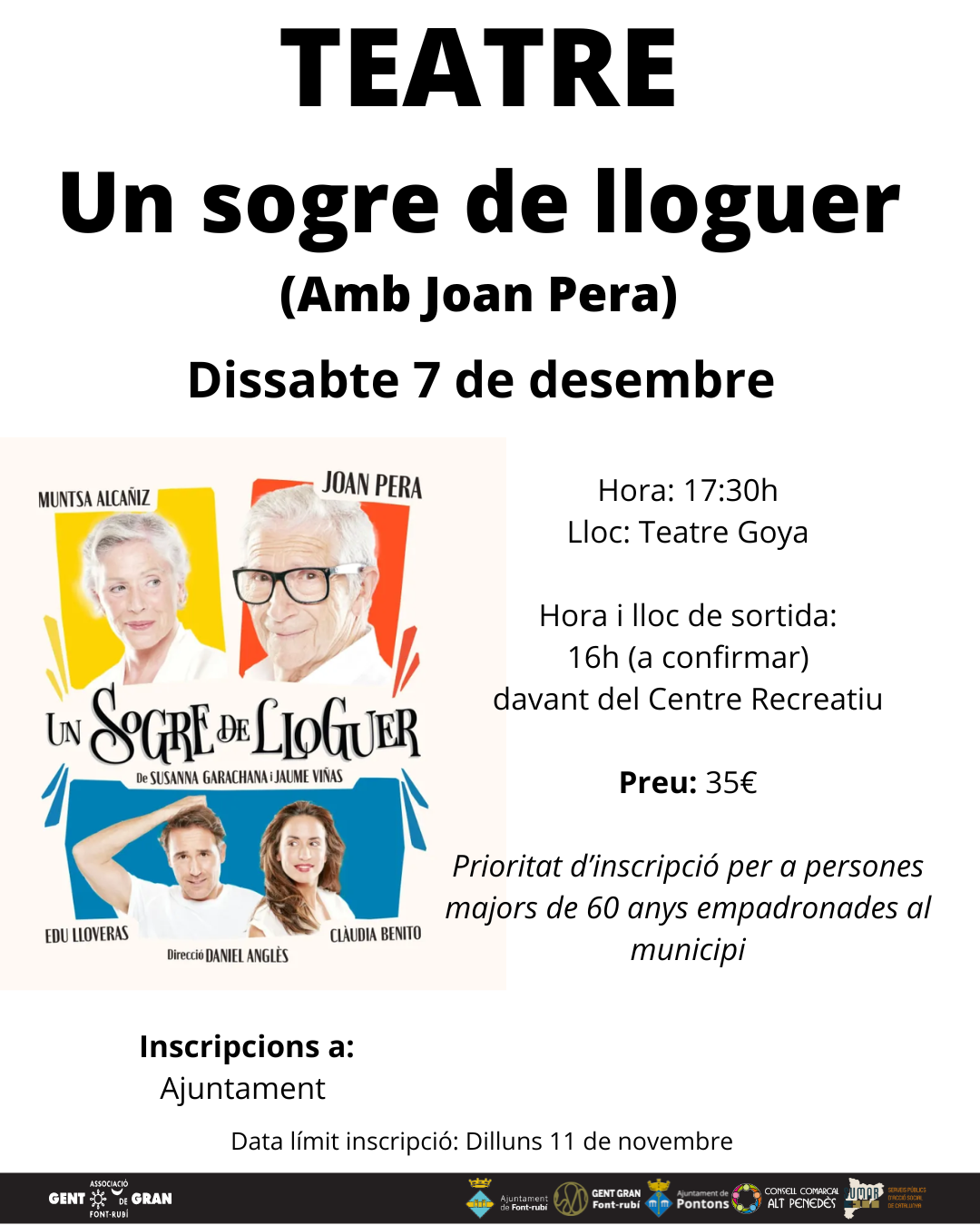 Sortida al Teatre!