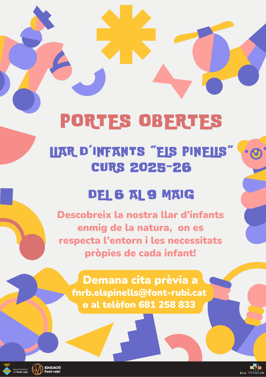 Portes obertes a la Llar d'Infants Els Pinells!