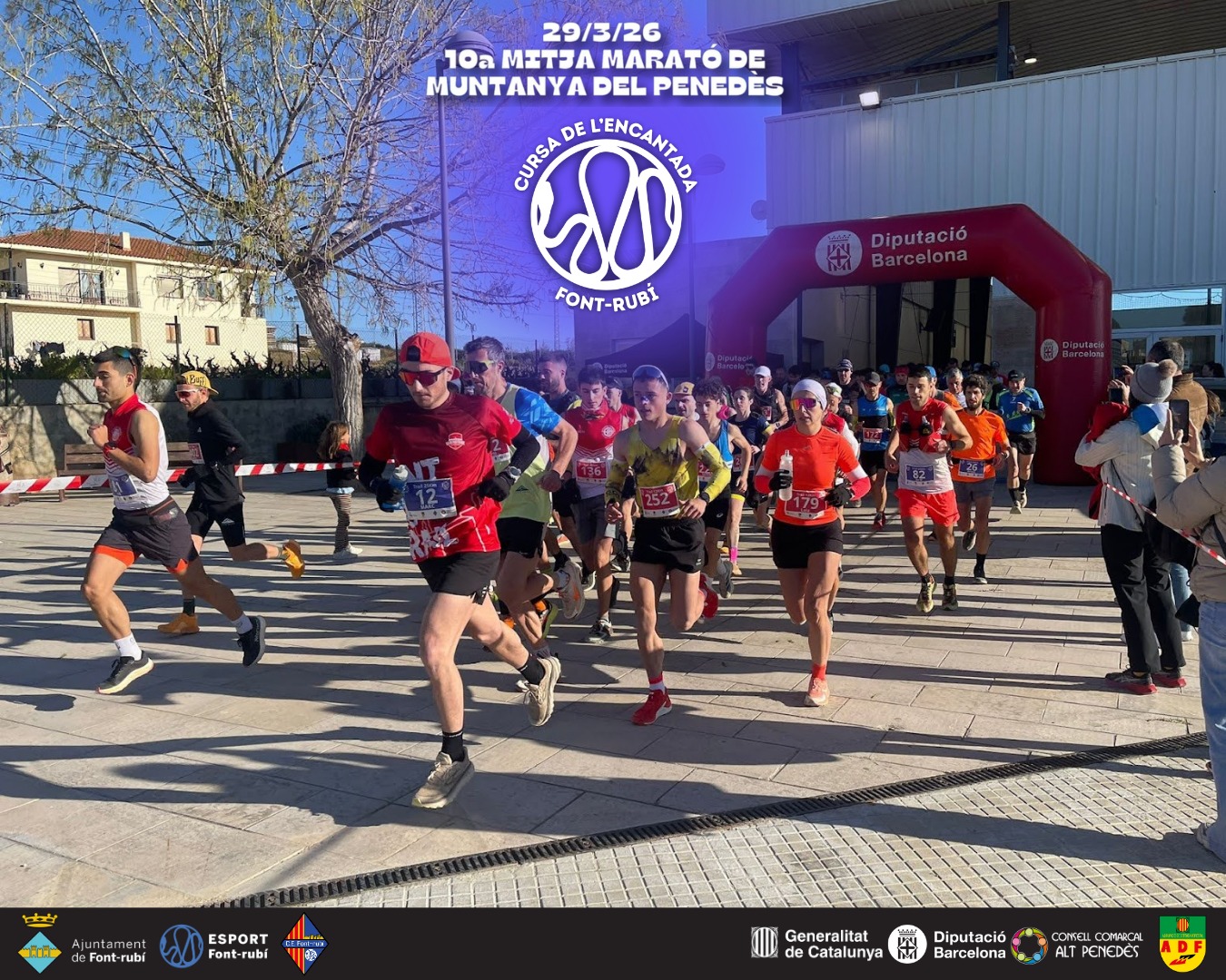 Font-rub&iacute; celebra amb &egrave;xit la 10a edici&oacute; de la Cursa de l'Encantada