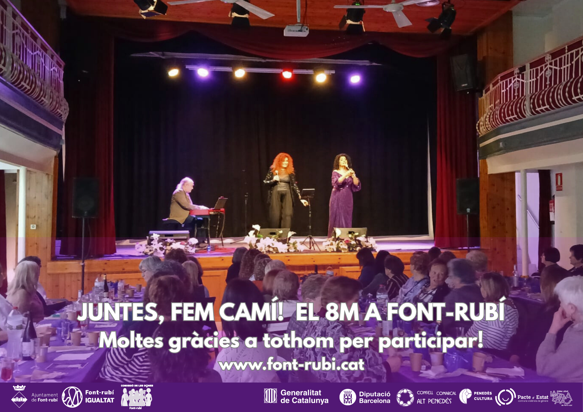 GR&Agrave;CIES PER FER CAMÍ PLEGADES!