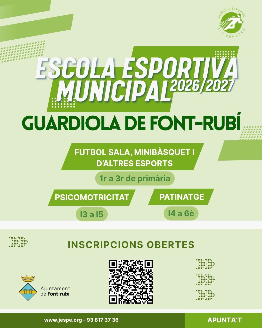 ESCOLA ESPORTIVA MUNICIPAL 2026/2027